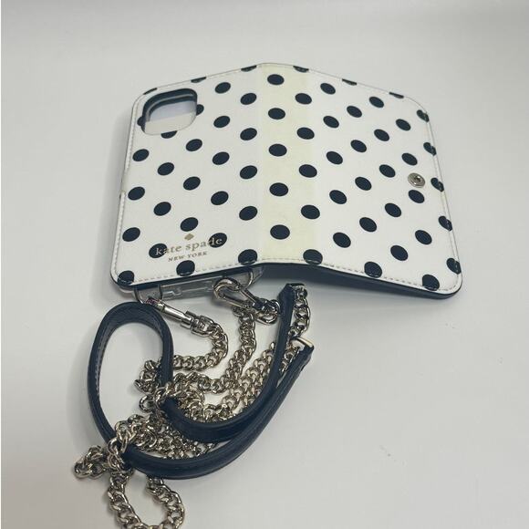 Kate Spade Iphone 12 PRO MAX FOLIO crossbody Case - Picture 2 of 15